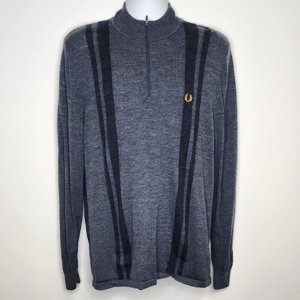 Fred Perry Bradley Wiggins Zip Cycle Sweater (XL)